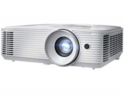 Optoma EH412ST Short Throw 1080P HDR DLP Professional Projector | Super Bright 4500 Lumens | Business Presentations, Classrooms, and Meeting Rooms | 15000 Hour Lamp Life | 4K HDR Input | Speaker Built