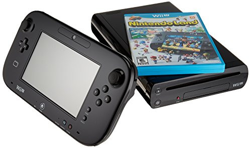Restored Nintendo Wii U Black Gamepad (Refurbished) 